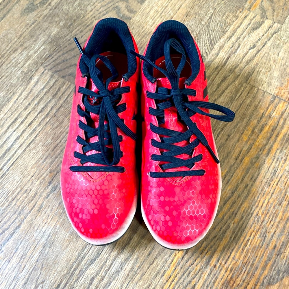 Adidas Messi soccer cleats. Slightly worn and in great condition